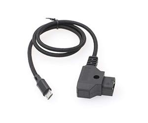 HangTon Tilta Nucleus-Nano Câble d'alimentation pour moteur P-TAP D-Tap vers micro USB 14,8 V 50 cm