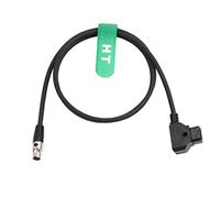 HangTon TVLogic Alphatron EVF Câble d'alimentation pour moniteur V-Mount D-Tap vers Mini XLR 4 broches