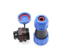 HangTon TY20 Connecteur Circulaire étanche 5A, 7 Broches, borne à vis, sans Soudure, Prise mâle Femelle pour câble, déconnexion Rapide pour Dispositif d'alimentation extérieur Marin