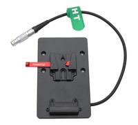HangTon V Lock V-Mount Plaque d'alimentation 6 broches pour appareil photo DJI Ronin 4D