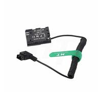 HangTon V-Mount D-Tap vers LP-E6N Batterie factice pour Appareil Photo Canon EOS R5 R5C R6 R7 R 5D3 5D 6D 7D II BMPCC 4K Appareil Photo Zacuto EVF Câble spiralé