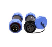 HangTon Weipu SP17 Connecteur 4 broches étanche circulaire 5 A mâle femelle pour éclairage extérieur