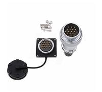 Hangton ws28 16 Broches Aviation Round Power Connector 10A mâle Femelle Prise étanche à la poussière Lourde électrique Industrielle Haute Tension 14awg