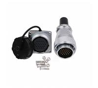 Hangton ws28 24 Broches 5a mâle Femelle Femelle Aviation Rond connecteur d'alimentation séparateur soudé Voiture extérieure Solaire