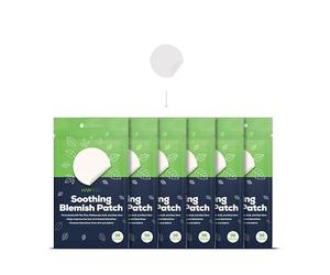 HANHOO Patch apaisant pour imperfections à l'aloès, à l'acide madécasique et à l'extrait d'arbre à thé - Traitement des taches hydrocolloïdes - Calme les imperfections pré-stades, irritées et éclatées