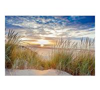 Hanjiming Nouveau Diy 5D Diamant Peinture Point De Croix Paysage Plein Mosaïque Carré Forage Rond Diamant Broderie Mer plage Sunshiny Décor À La Maison 40x50cm