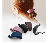 Hanjing Lot de 4 grandes pinces à cheveux antidérapantes - Tenue forte pour cheveux fins et épais - Accessoires de mode pour femmes et filles