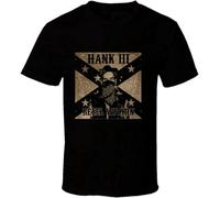 Hank 3 Rebel Within Hank III Men T-Shirt Tee Black S