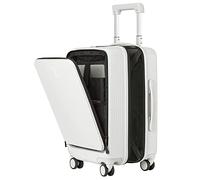 Hanke Grace Valise à roulettes à Coque Rigide approuvée par Les compagnies aériennes, Bagage TSA léger pour Voyages d'affaires Courts de 2 à 3 Jours, 50,8 cm, 20 inch Expandable