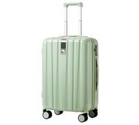 Hanke Valise de Cabine légère Rigide en PC, Vert Bambou, 20 inch Carry on, Hanke Valise Rigide légère résistante aux Rayures
