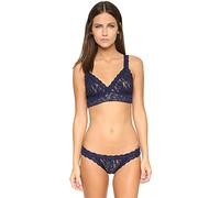 hanky panky 113 Soutien-Gorge, Bleu Marine, XS Femme