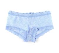 hanky panky Boyshort - Slip Extensible en Dentelle Signature pour Femme, Slip en Coton et Nylon pour Femme