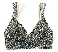 Hanky Panky Bralette croisée en Dentelle Signature - Léopard Classique, léopard, M