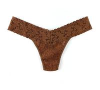 hanky panky, Signature Lace Low Rise Thong, Macchiato, One Size (2-12)