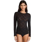 Hanky Panky Signature Long Sleeve T-Shirt en Dentelle à Manches Longues pour Femme, Haut Élègant et Confortable, Non Doublés
