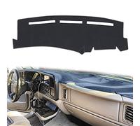 HanLanKa Housse de Tableau de Bord pour Chevrolet Silverado 1500 2500 3500 1999-2006 Avalanche Chevy Tahoe Suburban GMC Sierra Yukon (Tapis de qualité supérieure, Gris)