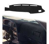 HanLanKa Tapis de Tableau de Bord antidérapant de véhicule, Noir