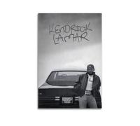 HANLIN Poster Kendrick Lamar - Décoration murale - Décoration pour chambre à coucher - Style sans cadre - 50 x 75 cm