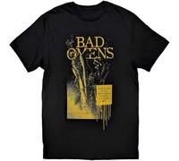 HANLINMY Bad Omens Holy Water t Shirt Crew Neck Cotton Short Sleeve Tops Black 3XL