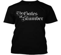 HANLINMY Best to Buy Dark The Gates of Slumber Art Music Epic American T Shirt Black S