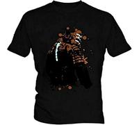 HANLINMY Dead Space 3 Men's T Shirt Fit Casual Graphic Short Sleeve Tops Black M