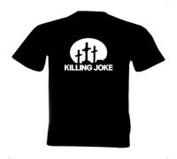 HANLINMY Killing Joke T Shirt Fit Casual Graphic Short Sleeve Tops Black L