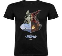 HANLINMY Mens T-Shirt The Thing Movie Horror John Carpenter 80S Unisex Alien Black M