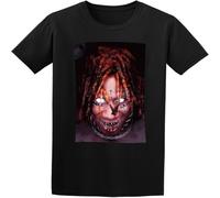 HANLINMY Men's T-Shirt Trippie Redd Monster Comfortable Casual Graphic Tops Black XL