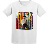 HANLINMY Mika No Place in Heaven T-Shirt Comfortable Casual Graphic Tops White S