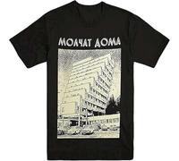 HANLINMY MOLCHAT DOMA ETAZHI T-Shirt Comfortable Casual Graphic Tops Black M