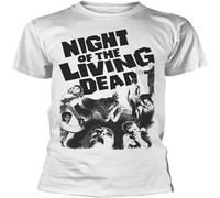 HANLINMY Night of The Living Dead T Shirt Casual Graphic Tops White M