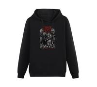 hanmeishi Napalm Death Wolf I Feed Mens Hooded Unisex Black Sweatshirt S