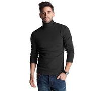 Hann Brooks Polo pour homme en coton épais 300 g/m² avec col côtelé Noir - Noir - M