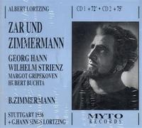 HANN GEORG (basso baritono) - Lortzing-Zar und Zimmermann (UK [Import]