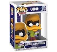 Funko Figurine Pop! en vinyle Daffy Duck en Shaggy – Hanna‑Barbera Looney Tunes 9 cm
