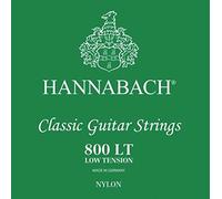 Hannabach 652367 Cordes guitare classique 800LT Jeu Low Tenson argentée