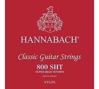 Hannabach 652397 Cordes guitare classique 800SHT Jeu Super High Tenson argentée