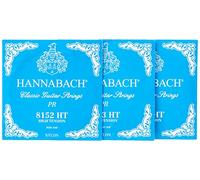 Hannabach 652539 Corde pour guitare classique Seire 815 haute tension Silver Special - 3 discothèques
