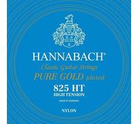 Hannabach 652627 Série 825 Cordes pour Guitare Classique Jeu Special Gold Tension Forte 8257HT