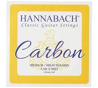 Hannabach Cordes de guitare classique CARBONE Medium/High Tension Aigu - G3 - CAR3MHT