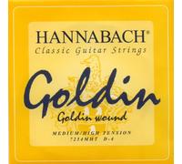 Hannabach Cordes de guitare classique Série 725 Medium/High Tension Goldin - Re4-7254MHT
