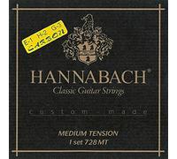 Hannabach Cordes de guitare classique Série 728 Low Tension Custom Made - Jeu avec aigu carbone - 728LTC