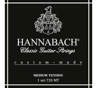Hannabach Cordes de guitare classique Série 728 – Tension moyenne sur mesure – Jeu 728MT