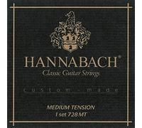 Hannabach Cordes de guitare classique Série 728 Medium Tension Custom Made - Jeu de 3 cordes d'aiguës - 7288MT