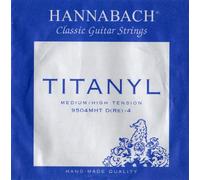 Hannabach cordes de guitare classique série 950 Medium/High Tension Titanyl - Re4