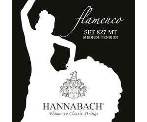 Hannabach cordes pour guitare classique Flamenco série 827 Medium Tension jeu complet Made in Germany - 827MT
