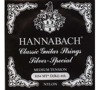 Hannabach Cordes pour guitare classique Seire 815 Medium Tension Silver Special (haute qualité, corde universelle pour presque tous les instruments, cordes de guitare classique)