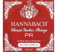 Hannabach Cordes pour guitare classique série 815 Super High Tension Silver Special - Mi
