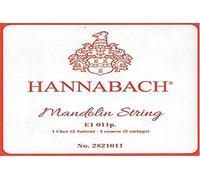 Hannabach Paire de cordes de mandoline E.011-2821011 - 330-350 mm