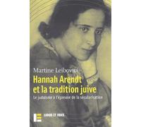 Hannah Arendt et la tradition juive: Le judaïsme à l'épreuve de la sécularisation